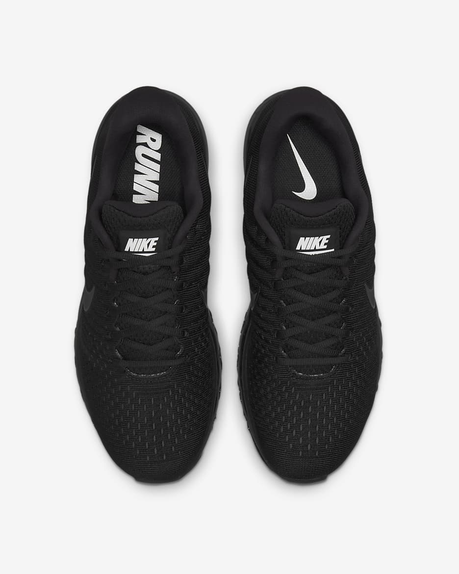 2017 nike air max mens black online